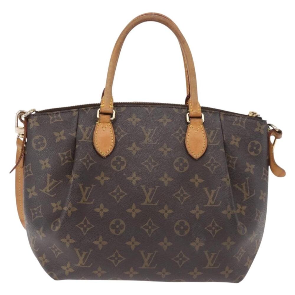 Louis Vuitton Monogram Turen PM Handbag Brown